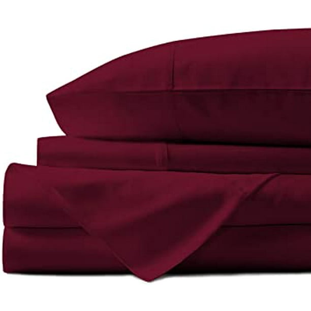 Mayfair Linen 100% Egyptian Cotton Sheets Fits Mattress Upto 18'' DEEP Pocket Sateen Weave for Soft and Silky Feel Sky Blue Full Sheets Set 600 Thread Count Long Staple Cotton Mayfair Linen 100% Egyptian Cotton Sheets Fits Mattress Upto 18'' DEEP Pocket Sateen Weave for Soft and Silky Feel Sky Blue Full Sheets Set 600 Thread Count Long Staple Cotton